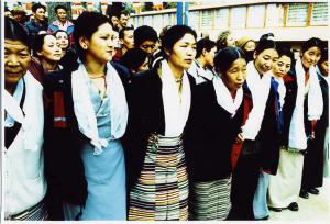 tibet woman india